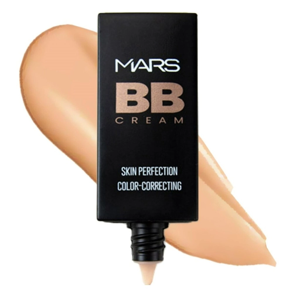 MARS BB Cream Lightweight Foundation | Blendable BB Cream for Women | Colour Correction for All Skin Types (30 ml) (03-MEDIUM)