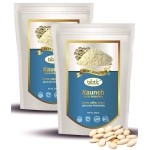 Biotic White Kaunch Beej Powder Organic 400gm - Mucuna Pruriens Seed Powder - Velvet Beans Seeds Churna - Konch Beej Churn - Kauch Ke Beej Ka Powder (Pack of 2)