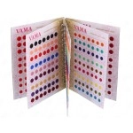 Vama FashionsIndian Simple Plain Round Multicolour Forehead Dots Bindi Booklet For Women & Girls (Medium Bindi Small Book - 504 bindis)