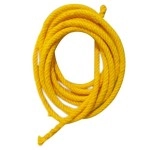 pmw - Mangalya Thread - Mangalsutra Thread - 32 Inches Length x 3 Strands - Turmeric Bulb Included