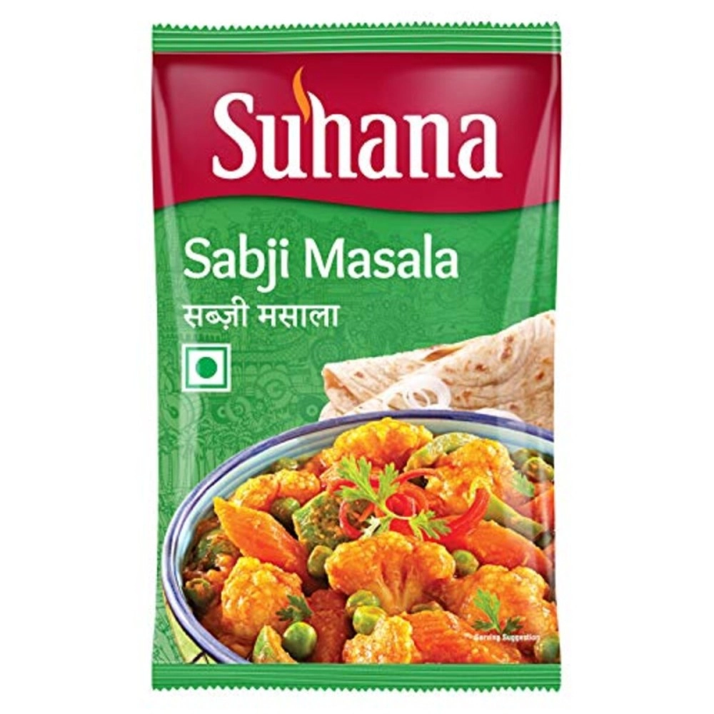Suhana Subji Masala 200g Pouch - Pack of 4