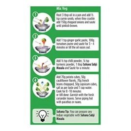 Suhana Subji Masala 200g Pouch - Pack of 4