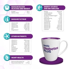 Horlicks Diabetes Plus, Vanilla, 400g | Helps Manage Blood Sugar | Starts working from Day 1