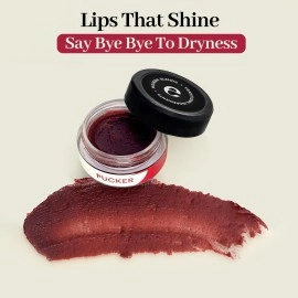 Enn Pucker Hydrating Lip Balm/Mask For Dark Lips, Brightening Dark Lips, Tinted Lip Balm For Women & Men For Dry & Chapped Lips, 7gm