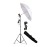 HIFFIN Branded Mark I Umbrella White 80CM + Portable Foldable Umbrella Flash Photo Video Studio Lighting Photography Stand + Umbrella and Bulb Holder with Carry Bag