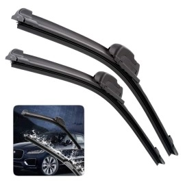 Euro Care Windshield Car Wiper Blades Compatibility With Maruti Suzuki Ertiga New (Model : 2018-Till Date) - Set of 2Pc (D-22,P-16)