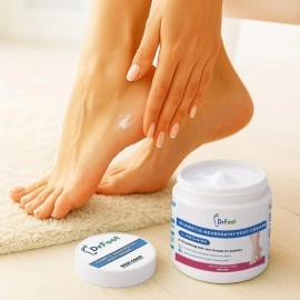 Dr Foot Diabetic Neuropathy Foot Cream L-Arginine & Dimethicone Improves Blood Circulation, 100 g