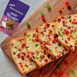 BOGATCHI Mixed Tutty fruitty Dry Fruit for Cakes, Shakes and Ice Creams Decorations, Mix Tutti Frutti Multicolor, Delicious and Tasty, 200g with Free Measuring Spoon