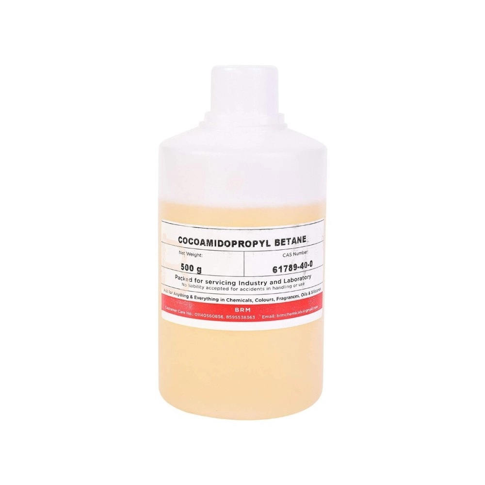 BRM Chemicals CAPB Liquid Cocamidopropyl Betaine - Coco Betaine For Hand Soap Making, Shampoo Making, DIY Cosmetic Making, Water Soluble 500 Grams