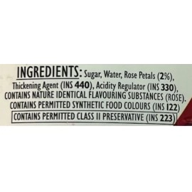 Mala\'s Mala Rose Syrup - 750ml Bottle, 750 g