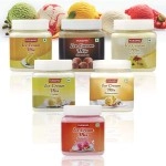 Puramio Icecream Mix, 250gm Each (Pack of 6)- Vanilla, Chocolate, Strawberry, Mango, Kesar Pista, Butterscotch