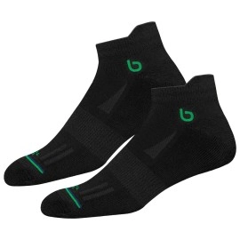 BAMBOS Bamboo Cotton Bamboo Ankle Length Socks For Men Anti-Microbial Ultra Soft Padded Ankle Socks, Pack Of 3 Multicoloured