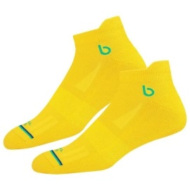 BAMBOS Bamboo Cotton Bamboo Ankle Length Socks For Men Anti-Microbial Ultra Soft Padded Ankle Socks, Pack Of 3 Multicoloured