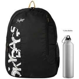 Skybags Brat Black 46 Cms Casual Backpack,