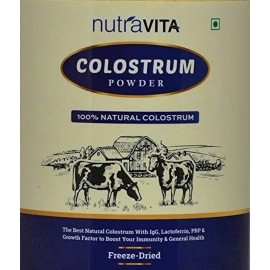 Nutra Vita Freeze Dried Cow Colostrum Powder 100 Grams (100% Natural)