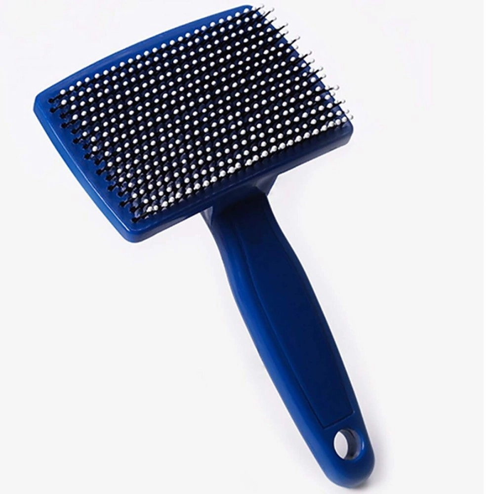 Wooflix Professional Deshedding Comb Tool for Pet Grooming (Puppy Puppies Dog & Cat) Gentle Hair Brushes for Shedding and Cleaning Fur Lice Remover Clean Coat Accessories (Massage Brush)
