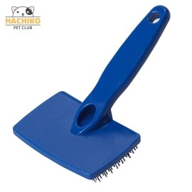 Wooflix Professional Deshedding Comb Tool for Pet Grooming (Puppy Puppies Dog & Cat) Gentle Hair Brushes for Shedding and Cleaning Fur Lice Remover Clean Coat Accessories (Massage Brush)