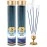 The Aroma Factory Fresh Active Agarbatti for Pooja, Luxury Incense Sticks, Low Smoke and Zero Charcoal, Premium and Fresh Fragrance for Home, Meditation (Bottle Pack of 2, 100g)