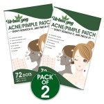 Urban yog Acne Pimple Patch - Invisible Facial Stickers cover with 100% Hydrocolloid, Pimple / Acne Absorbing patch (Pack Of 2)