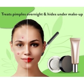 Urban yog Acne Pimple Patch - Invisible Facial Stickers cover with 100% Hydrocolloid, Pimple / Acne Absorbing patch (Pack Of 2)