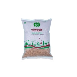 S Siddhagiri\'s SATVYK THE HEALTH re STORE Organic Emmer Wheat (Khapli Wheat) (Set of 5 - 5Kgs Total)