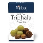 TRIPHAL Triphala Powder 200g | Contains Haritaki, Bibhitaki and Amalaki in 1:2:3 | Relieves Constipation | Improves Bowel Movement | For Digestion, Gut Health, Gas & Acidity Relief