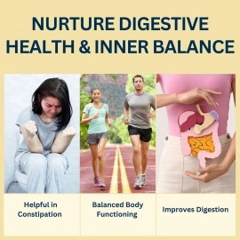 TRIPHAL Triphala Powder 200g | Contains Haritaki, Bibhitaki and Amalaki in 1:2:3 | Relieves Constipation | Improves Bowel Movement | For Digestion, Gut Health, Gas & Acidity Relief