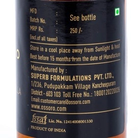 Ossoro White Vanilla, 30ml Oil Soluble Extract Flavour Essence/ Glass Bottle