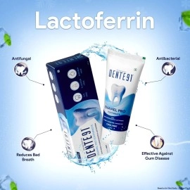 Dente91 Enamel Pro Toothpaste| Sensitivity Relief | Repairs Cavities | Fights Gum Disease | Reduces Bad Breath | Strengthens Enamel | SLS free | Fluoride free | Paraben free, Pack of 1, 100g