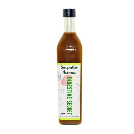 Saapattu Raman Digestive Secret-Ginger, Garlic, Lemon, Honey-Apple Cider Vinegar With Mother (Raw, Unfiltered & Unpasteurized) Pack Of 02 X 622 Ml Bottles