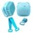 JM SELLER Combo Silicone Bath Body Back Scrubber Brush+Silicone Shower Brush with Soap Dispenser, Bath & Body Brushes, Shower Brush, Double-sided Brush