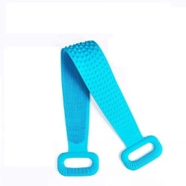 JM SELLER Combo Silicone Bath Body Back Scrubber Brush+Silicone Shower Brush with Soap Dispenser, Bath & Body Brushes, Shower Brush, Double-sided Brush