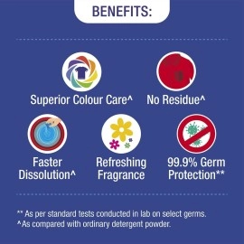 UJALA Liquid Detergent 800ml - New Ujala Liquid Detergent with IDD (Instant Dirt Dissolvers) for Effortless Washing & Superior Color Care.