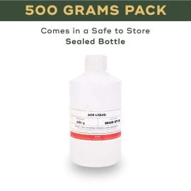 BRM Chemicals AOS Liquid - 500 Grams Alpha Olefin Sulfonate Liquid For Shampoo Making, Lotion, Creams, Cosmetic Making & DIY Personal Care For Face, Hair, Skin & Body