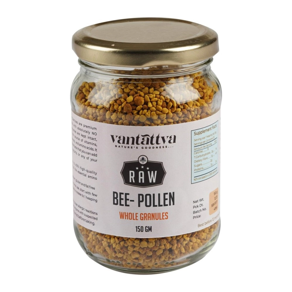 VANTATTVA-NATURE\'S GOODNESS Bee Pollen -150 Gm - Anti-oxidant and Protein Rich Natural Superfood