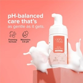 Nua Foaming Intimate Wash | 100ml | For Balanced pH and Gentle Cleansing | Prevents Dryness, Itchiness And Irritation