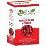 MR Ayurveda 100% Organic Pomegranate Peel Powder | Pomegranate Peel Powder for Skin | Pomegranate Powder for Hair | Pomegranate Peel Powder for Face, 100 Grams