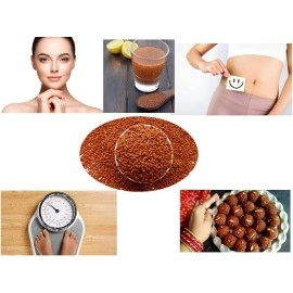 Vedyaz Organics Halim Seeds organic for Eating/Aliv Seed/Garden Cress Seeds - 500gm- Protein Rich Immunity Booster Food for good skin and hair (Halim)