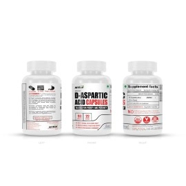 NutriJa D-Aspartic Acid (DAA) | Muscle Strength, Growth & Performance - 90 Capsules