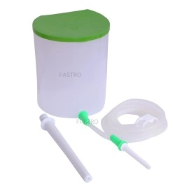 Fastro Wet Pack Cotton Patti Satvik Movement and Anema Kit Satvik Movement 1500ml 1 Strip for Stomach 2 Strips for Neck & Head 1 Anima Pot Kit 1 Silicon Pipe 2 Nozzles 1 Pinch Clamp with User Manual