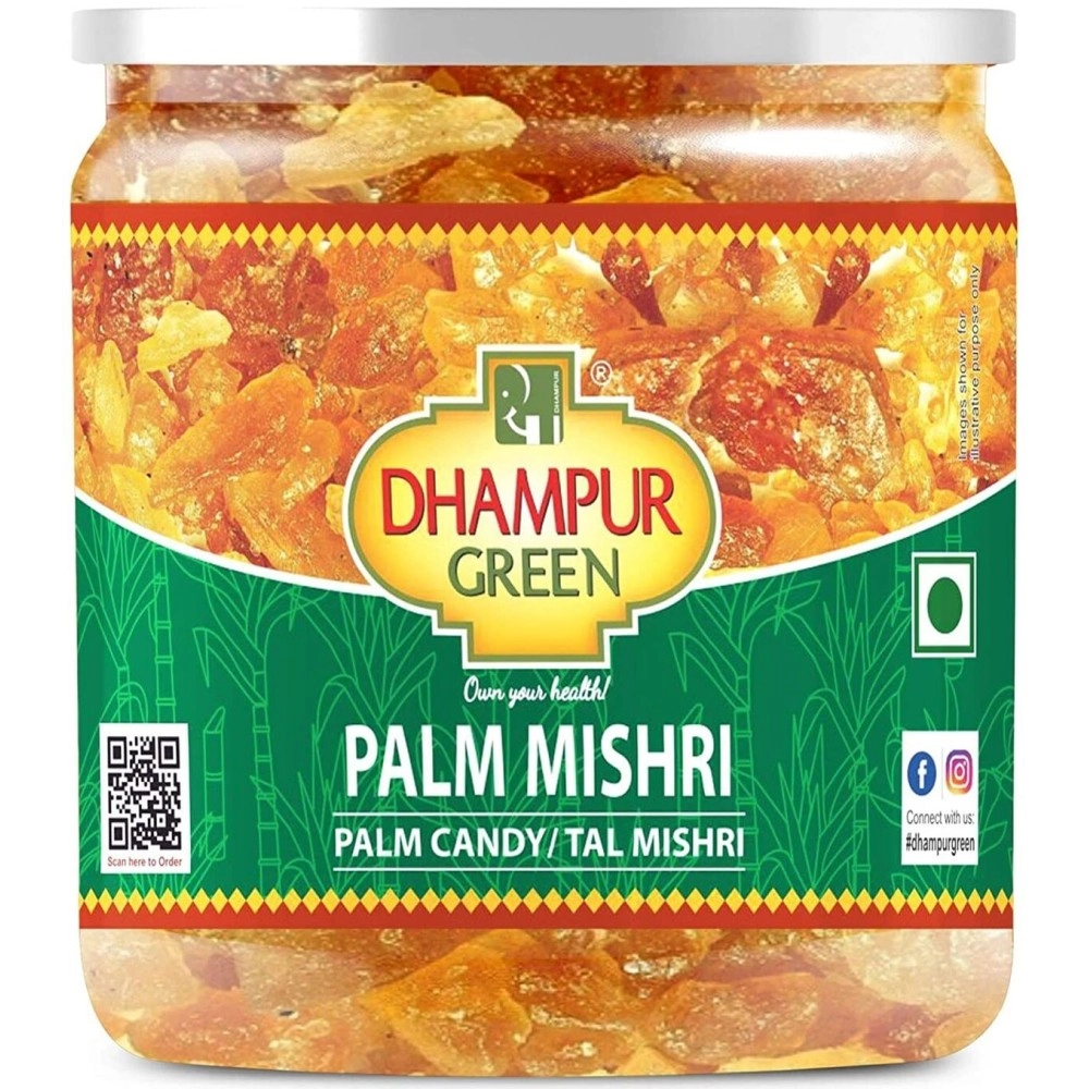 Dhampure Speciality Palm Candy Tal Mishri, 700 Grams|Palm Candy Sugar Crystals|Panam Kalkandam|No Added Chemicals|No Color|No Preservatives