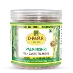 Dhampure Speciality Palm Candy Tal Mishri, 350Gram, Palm Candy Sugar Crystals, Panam Kalkandam, No Added Chemicals, No Color, No Preservatives - Caramel