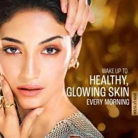 LAKM 9to5 0.5% Active Vitamin C+ Night Cream for Face | Wake up to brighter & glowing skin | For Dry, Oily, Normal, Sensitive & Combination Skin | 50 g