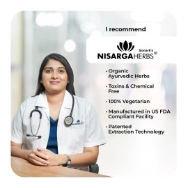 Nisarga Herbs Nurosmart Syrup & Imutizer 100% Organic Ayurvedic & Natural150 ml each (Combo Pack)