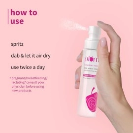 Plum Bulgarian Valley Rose Water Toner |with Hyaluronic Acid & Rose Extracts|100% Natural Rose Fragrance|Soothing and Pore Tightening|Balances Ph Levels | for All Skin Types (100 Ml, Pack of 1)