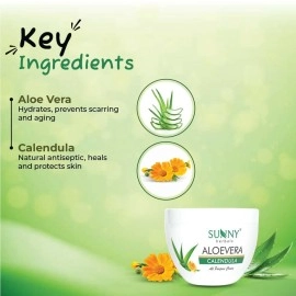 Sunny All Purpose Cream with Aloevera and Calendula (500 GM)
