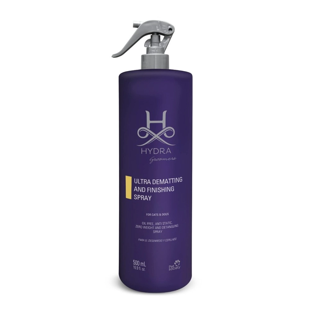 H HYDRA GROOMERS Professional Ultra Dematting and Finishing Spray for Dogs and Cats, Suitable for Pets with Long Hair