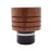 Eabir Kapoor Dani Camphor Diffuser for Home - Bakhoor Burner, Electric Kapoor Dani (Wood, Cylindrical, Brown)