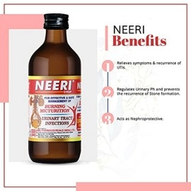 AIMIL Uti Neeri Syrup for Kidney Health (200 x 3) = 600ml