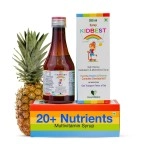 HealthBest Kidbest Iron (Haematinic) Syrup | Zinc | Folic Acid | 200 ML